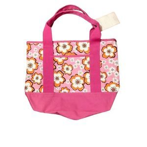 Pottery Barn KIds Mackenzie Tote Pink Flowers NWT